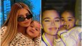 Kylie Jenner and Khloe Kardashian Twinning With Their Kids