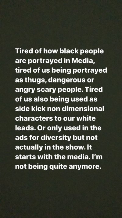 Vanessa Morgan Statement