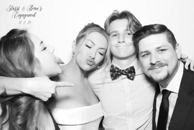 Stassi Schroeder and Brother Nikolai Pose in Wedding Photobooth Pic