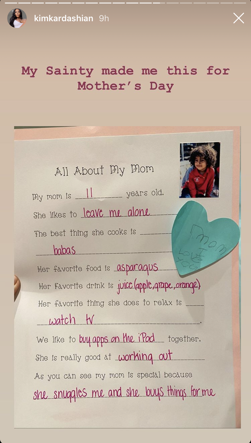 kim-kardashian-saint-west-incorrect-facts-mothers-day