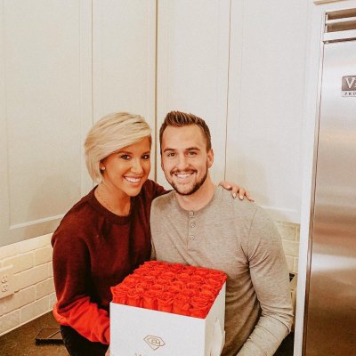 Savannah Chrisley Smiles With Fiance Nic Kerdiles With Roses