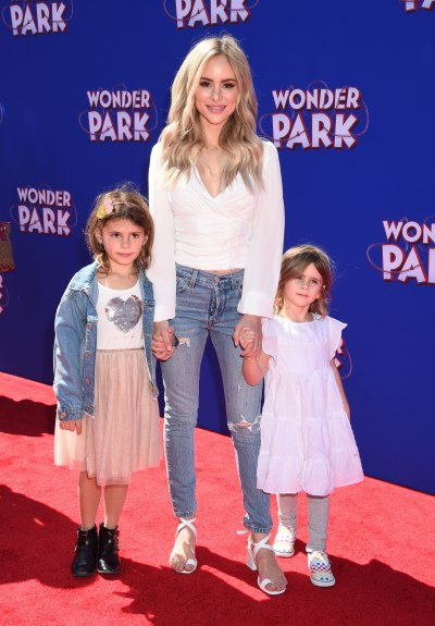 Bachelor Star Amanda Stanton Smiles With Daughters Kinsley and Charlie