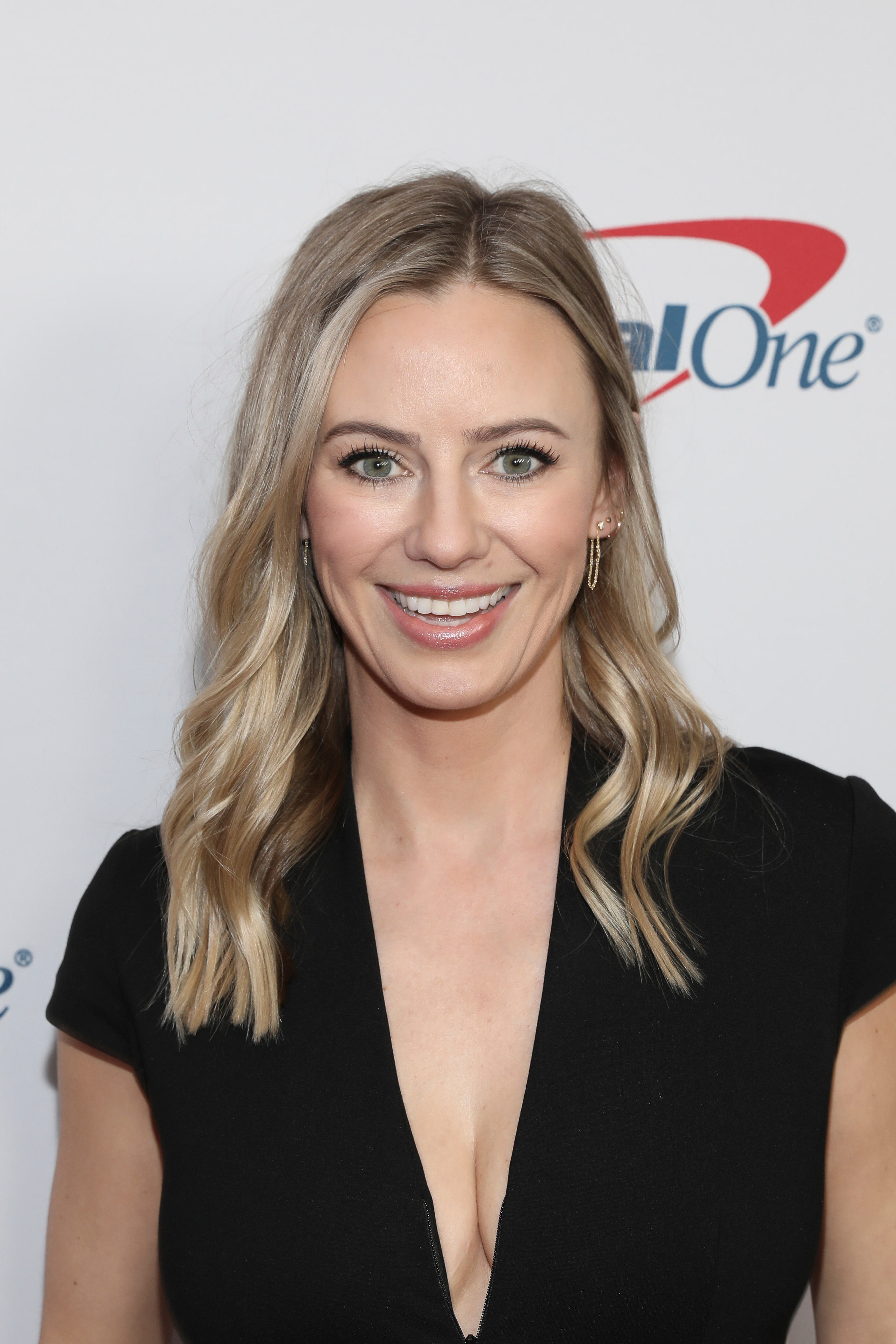 Bachelor in Paradise Contestant Annaliese Puccini Smiles in Black Top