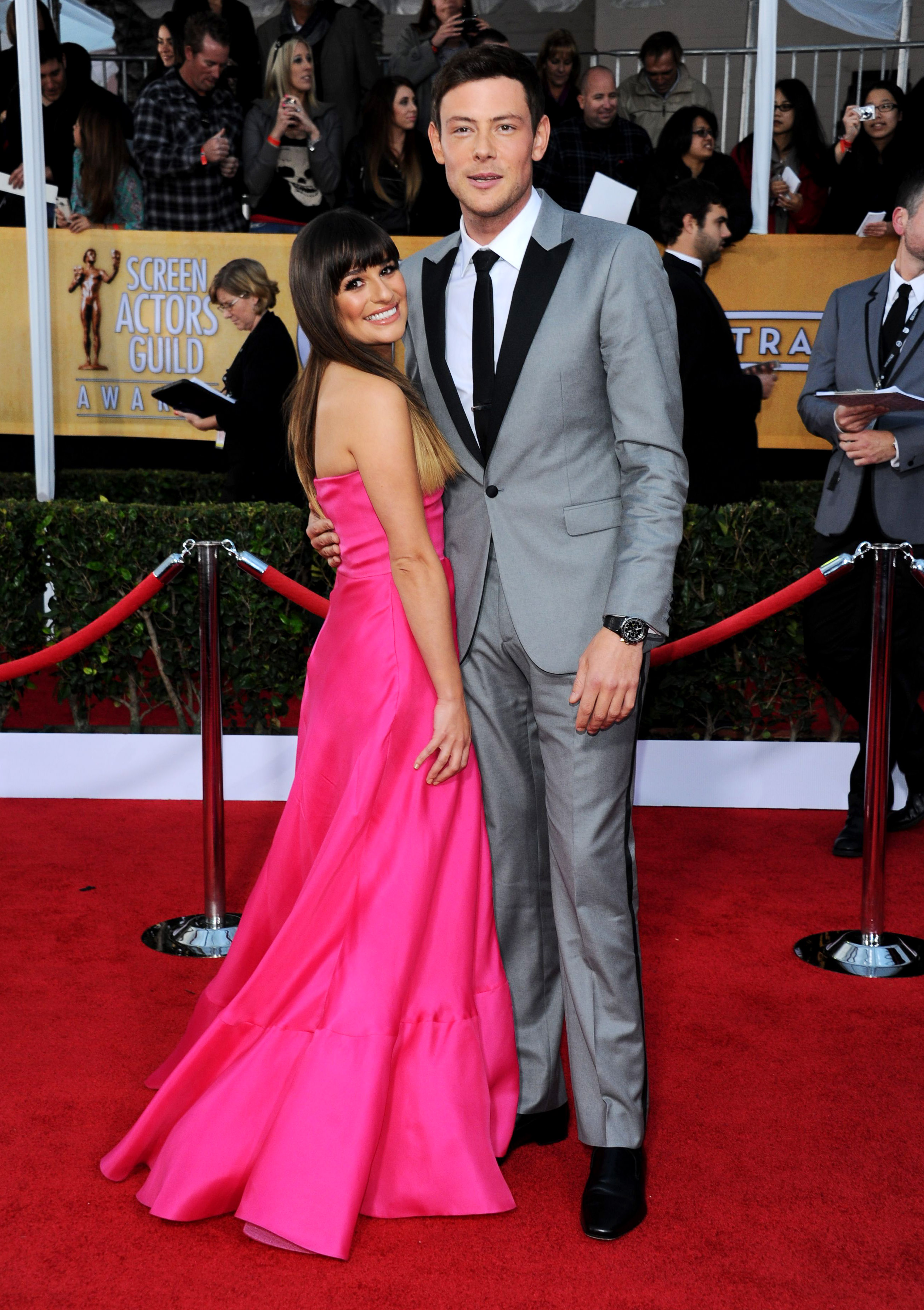 Lea Michele, Cory Monteith's Relationship Started on 'Glee'
