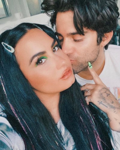 2020 Engagement Demi Lovato and Max Ehrich