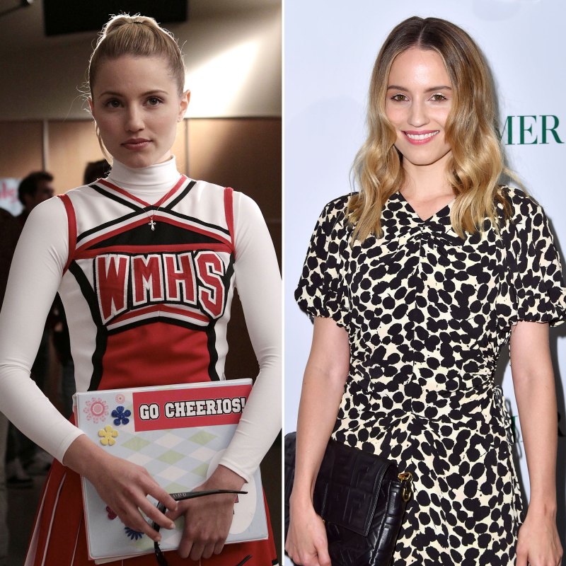 Dianna Agron Glee Then and Now