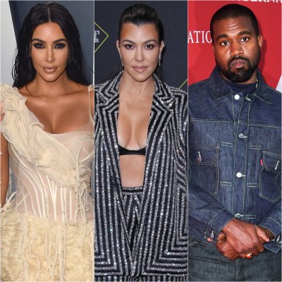 Kim Kardashian Leaning on Kourtney Kardashian Following Kanye West Controversy
