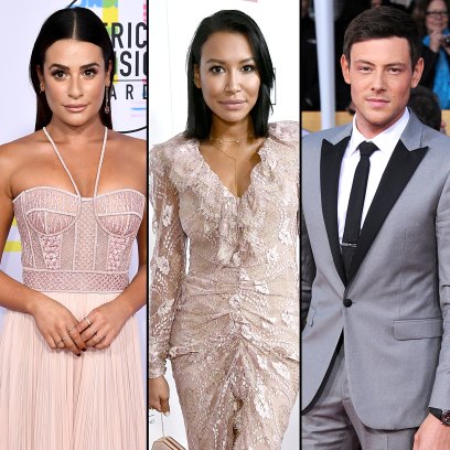 Lea Michele Pays Tribute Naya Rivera Ex Cory Monteith After Actress Death Is Confirmed