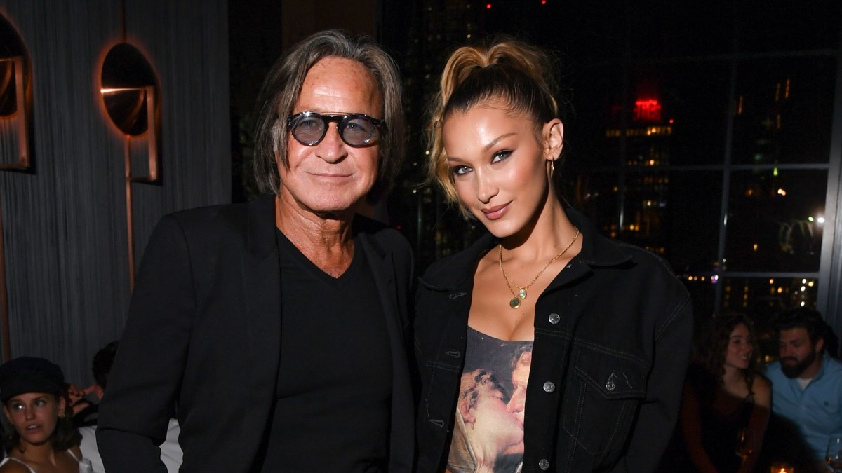 Mohamed and Bella Hadid