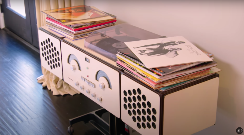 Kendall Jenner House Tour 9 Record Player