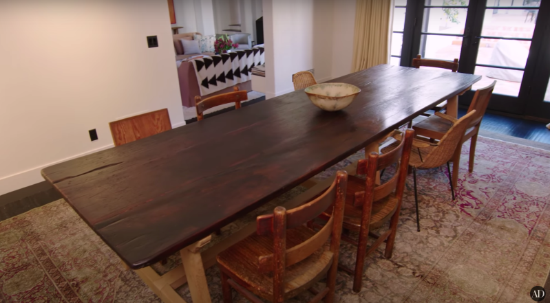 Kendall Jenner House Tour 14 Dining Room