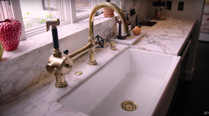 Kendall Jenner House Tour 18 Kitchen Sink