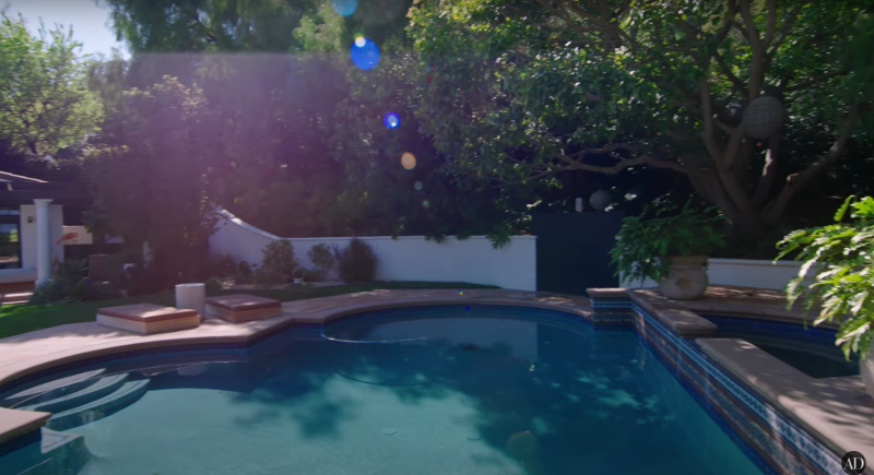 Kendall Jenner House Tour 29 Pool