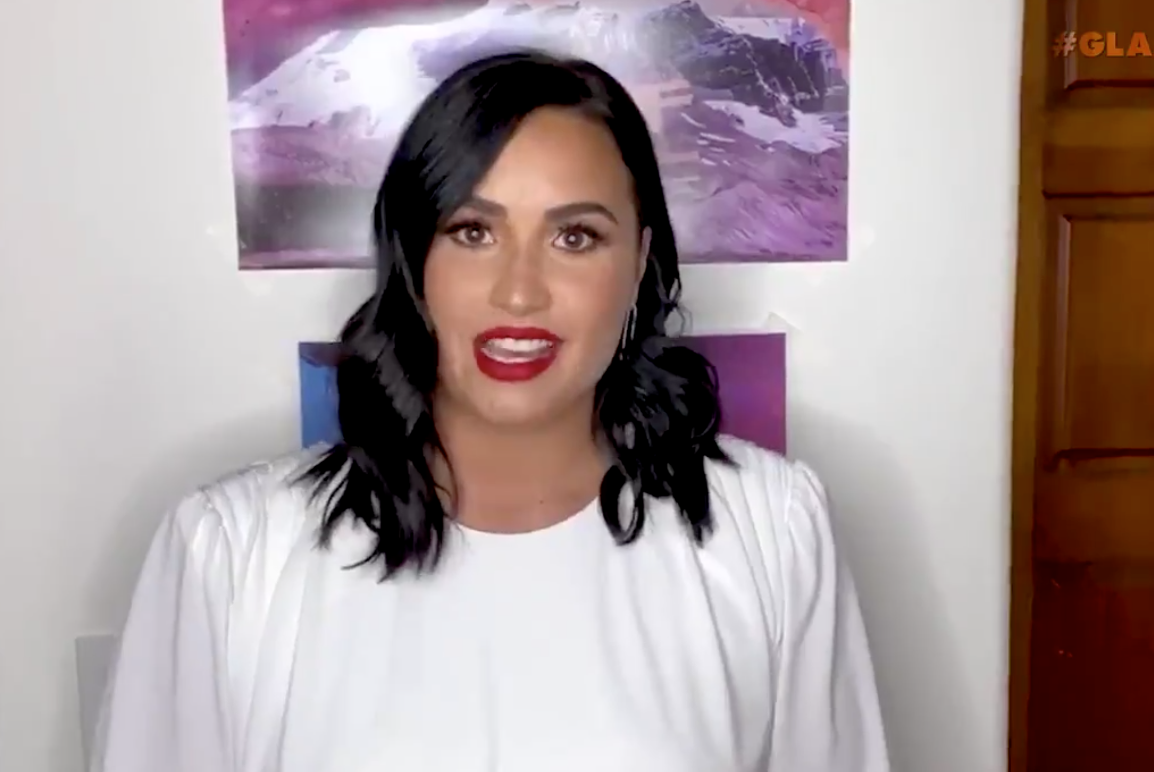 2020 GLAAD Awards Demi Lovato