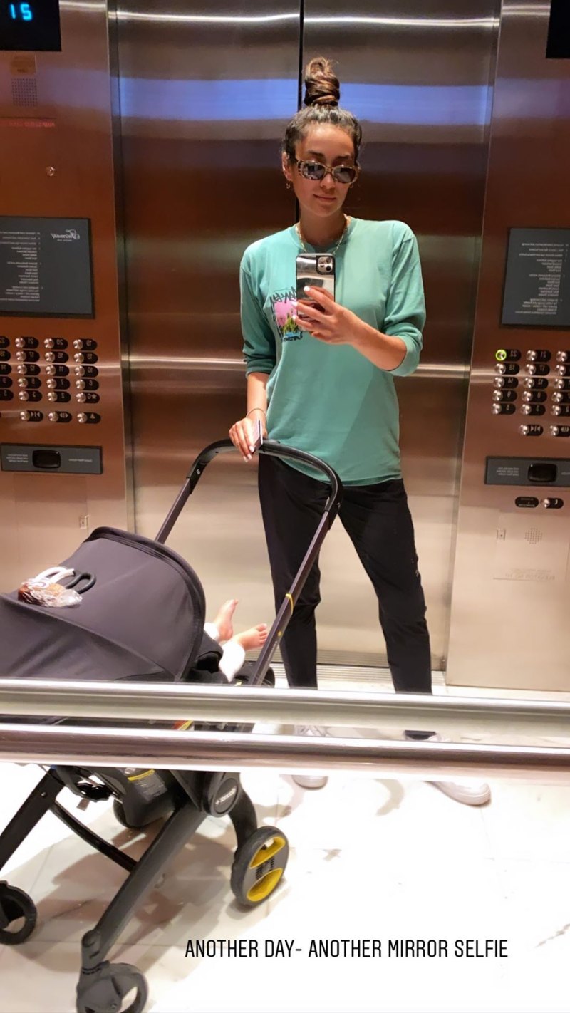 Shay Mitchell Selfies With Daughter