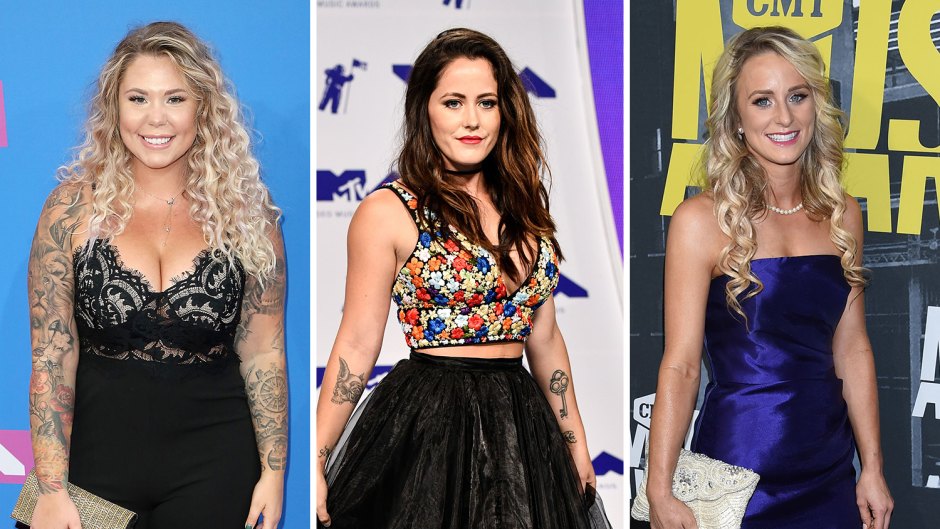 Side-by-Side Photos of Kailyn Lowry, Jenelle Evans and Leah Messer
