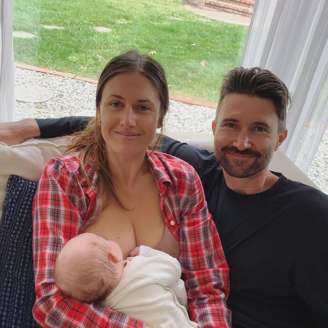Brandon Jenner and Cayley Stoker with Newborn Son