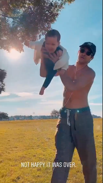 shay mitchell daughter flying