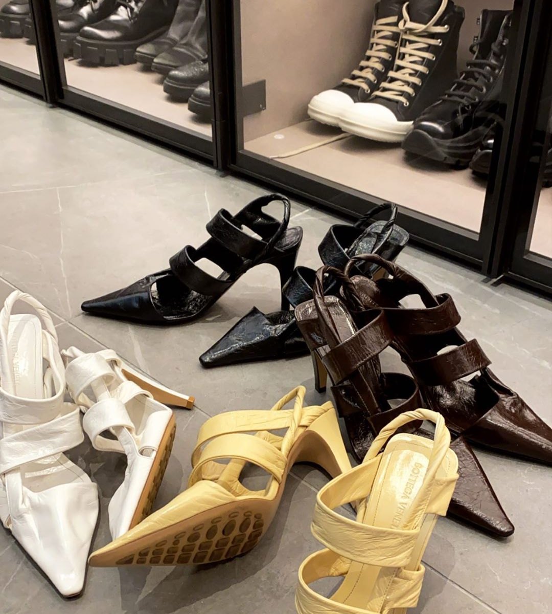 Take a tour of the Kylie Jenner shoe closet