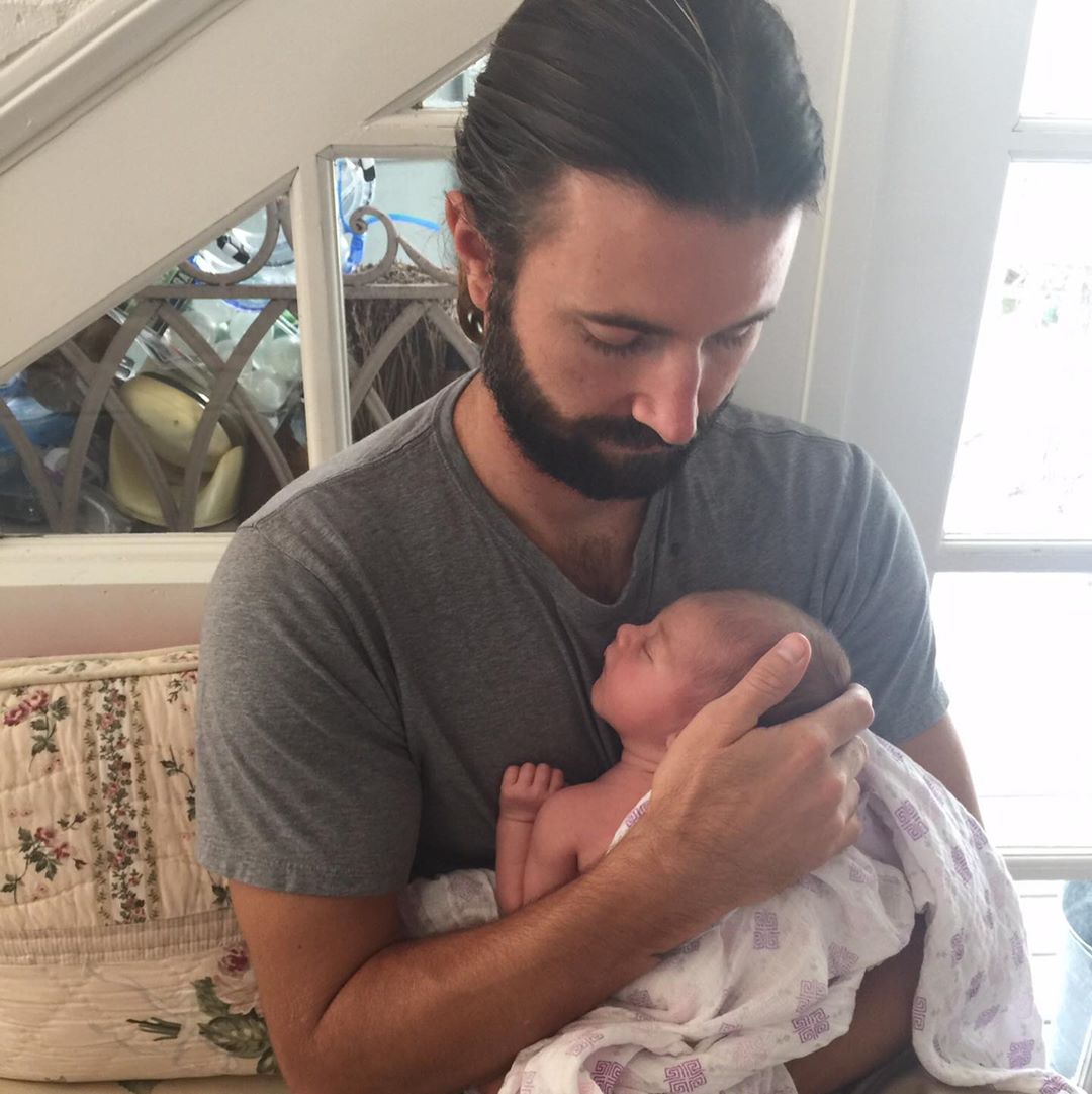 Brandon Jenner and Newborn Son