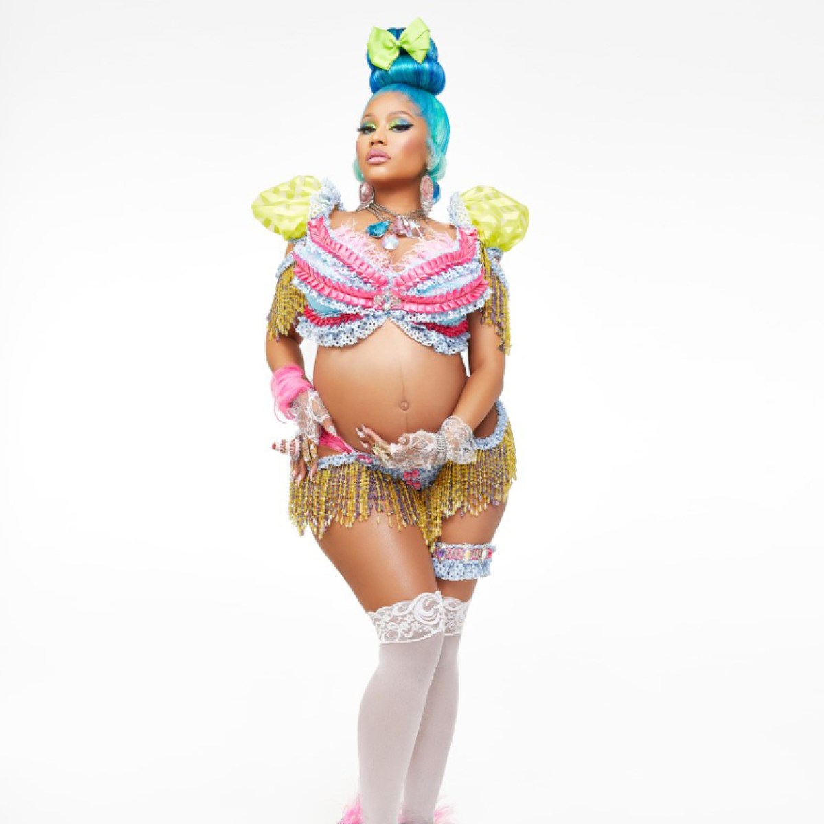 Nicki Minaj Free Porn - Pregnant Nicki Minaj's Baby Bump: See Photos So Far