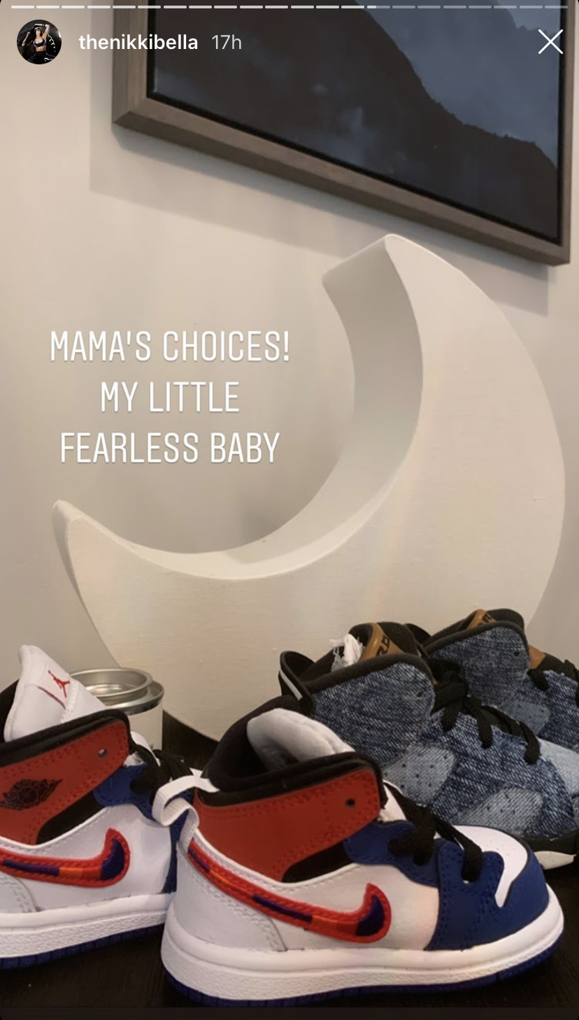 Inside Nikki Bella's Baby Closet — See Her Son's Clothes and Shoes