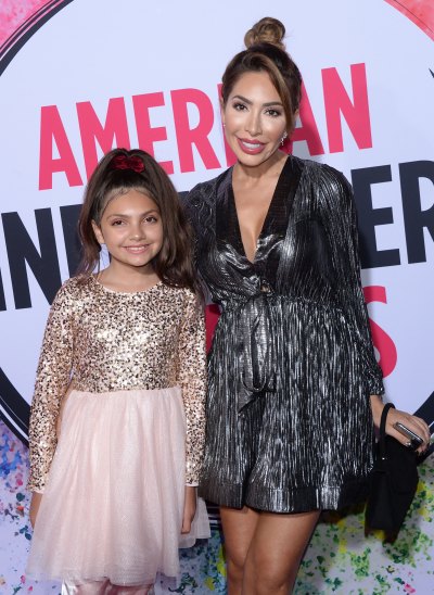 Farrah Abraham and daughter Sophia on Red Carpet