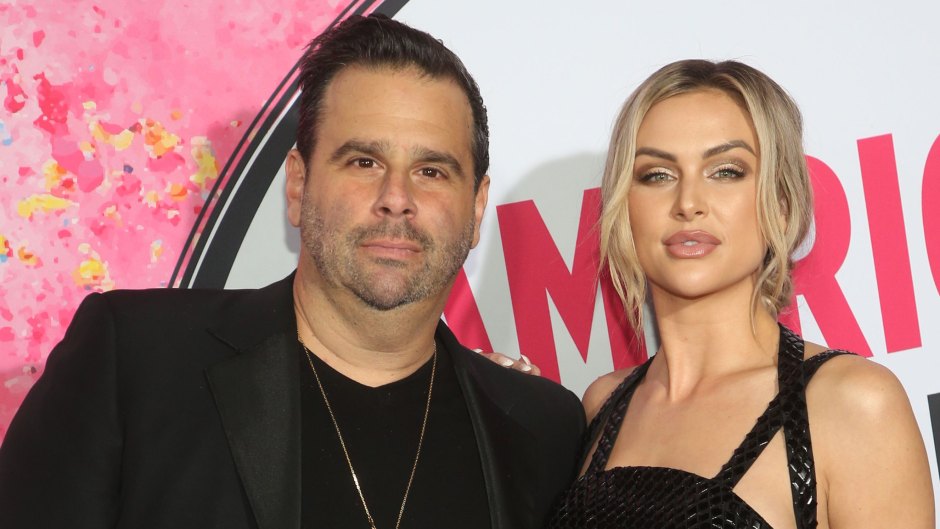 Lala Kent Wears Black Dress With High Slit With Fiance Randall Emmett in All Black Suit at American Music Awards Did they Split