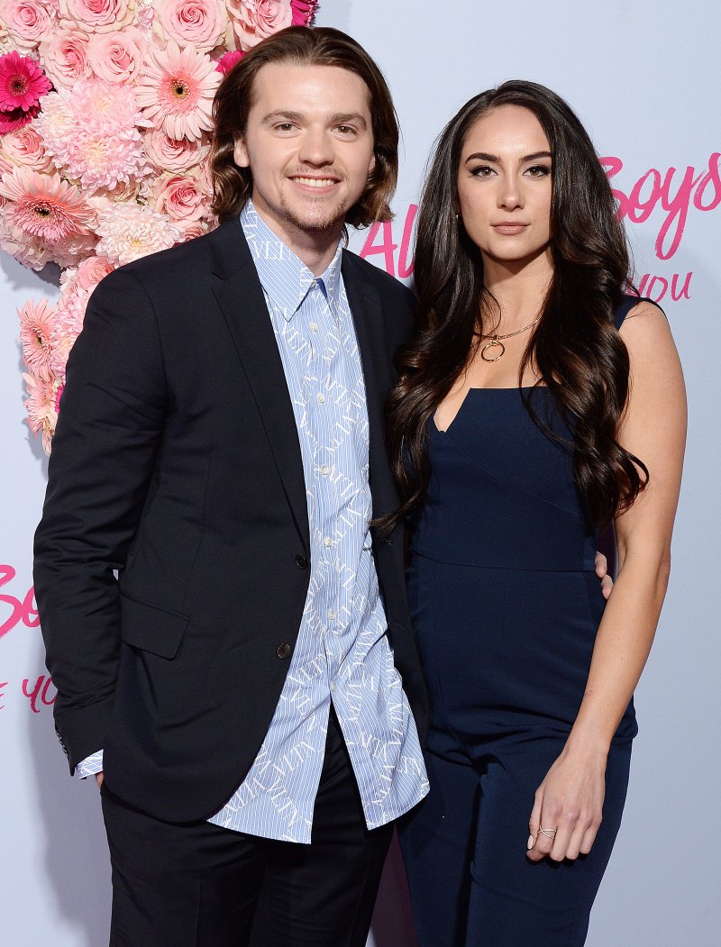 Joel Courtney and Fiance Mia Scholink