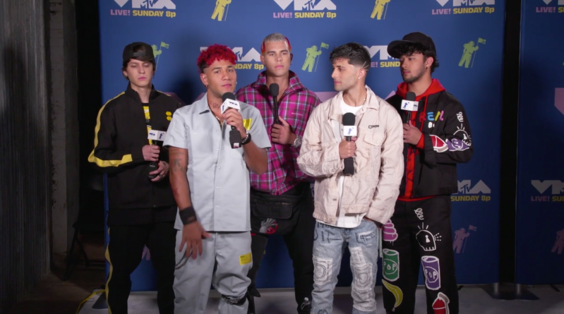 CNCO at VMAs