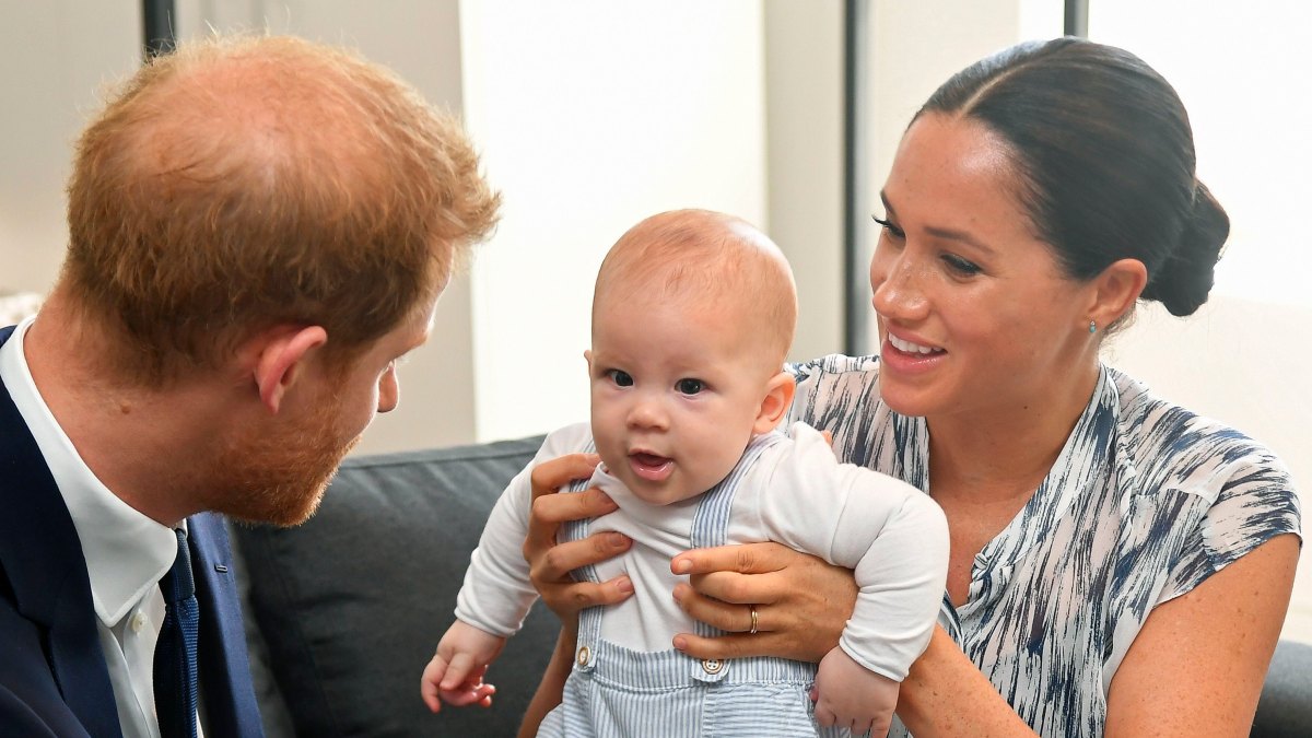 Prince Harry Son Archie Photos