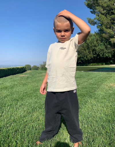 Reign Disick New Hair
