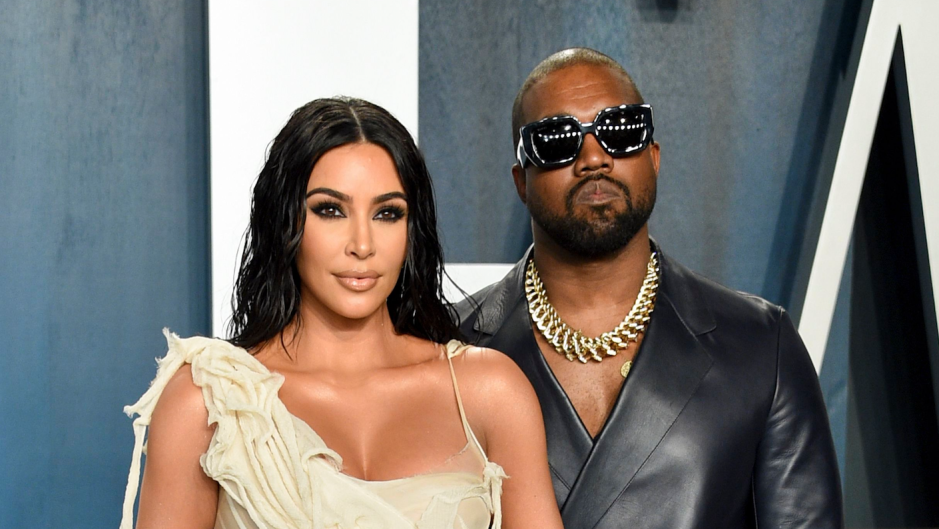 Kim Kardashian and Kanye West Photo