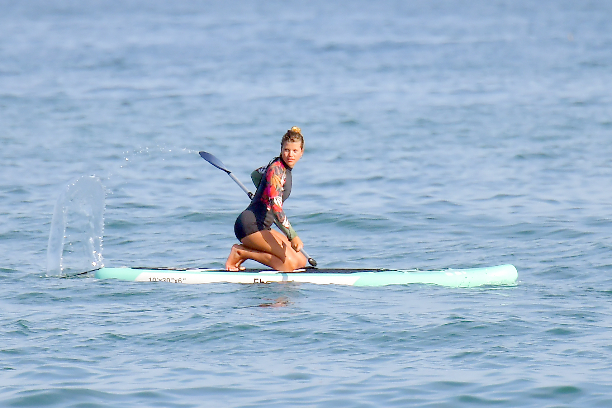 Sofia Richie Goes Paddleboarding in Malibu