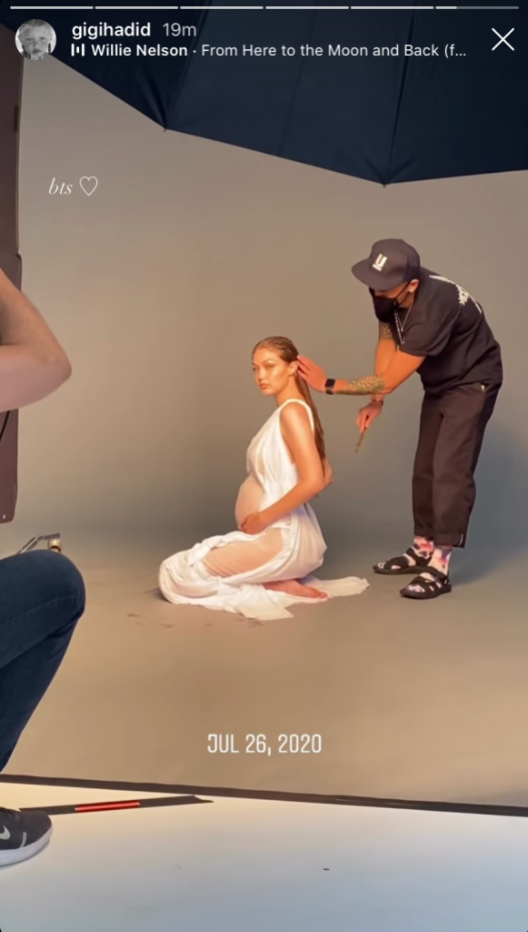 Gigi Hadid Is 'Cherishing' Her Pregnancy With Baby Bump Photo Shoot