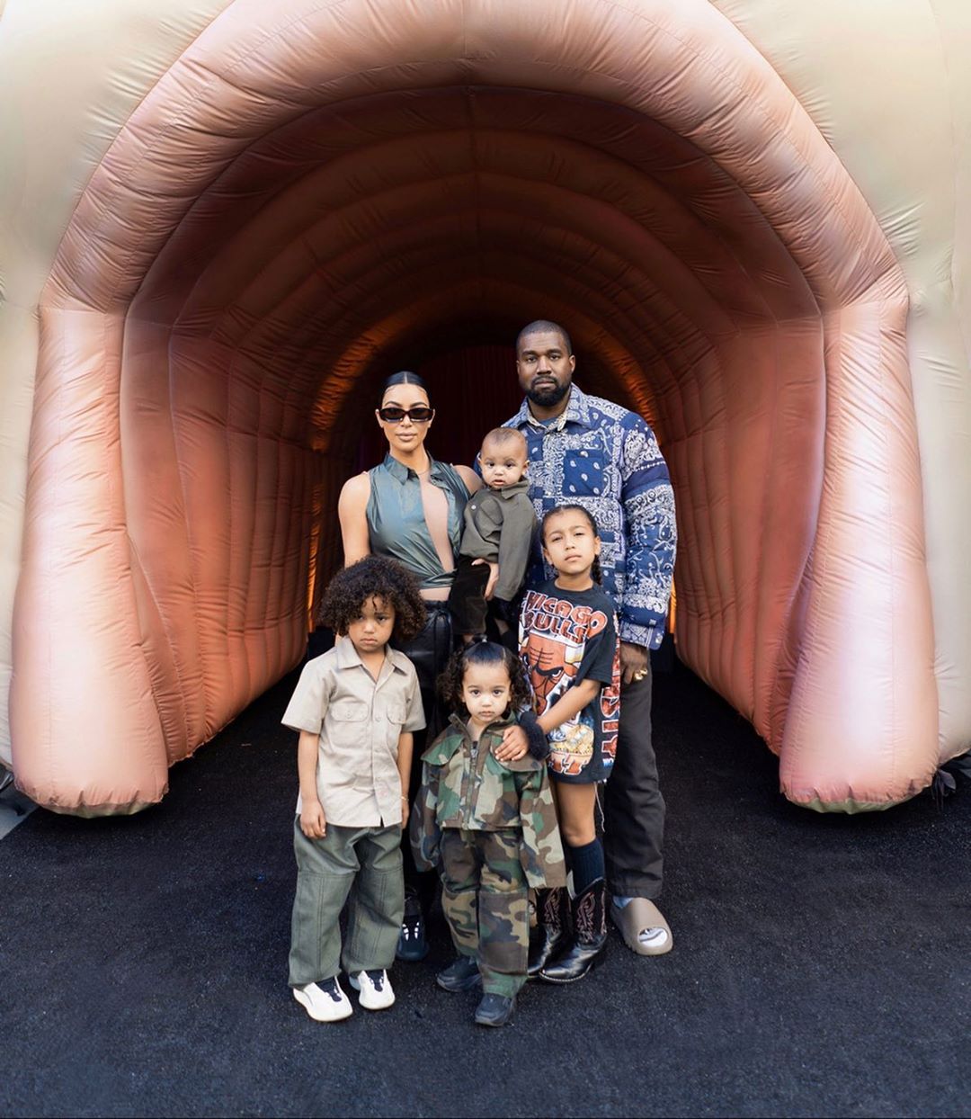 Kanye West's Cutest Photos With Kids North, Saint, Chicago and Psalm 8