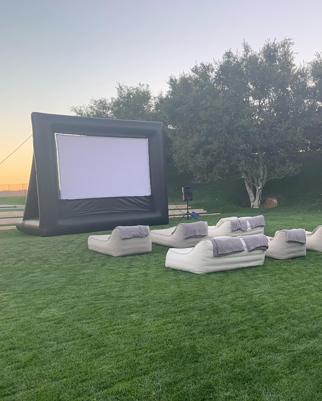 kourtney-kardashian-backyard-camping-sleepover-kim-kids