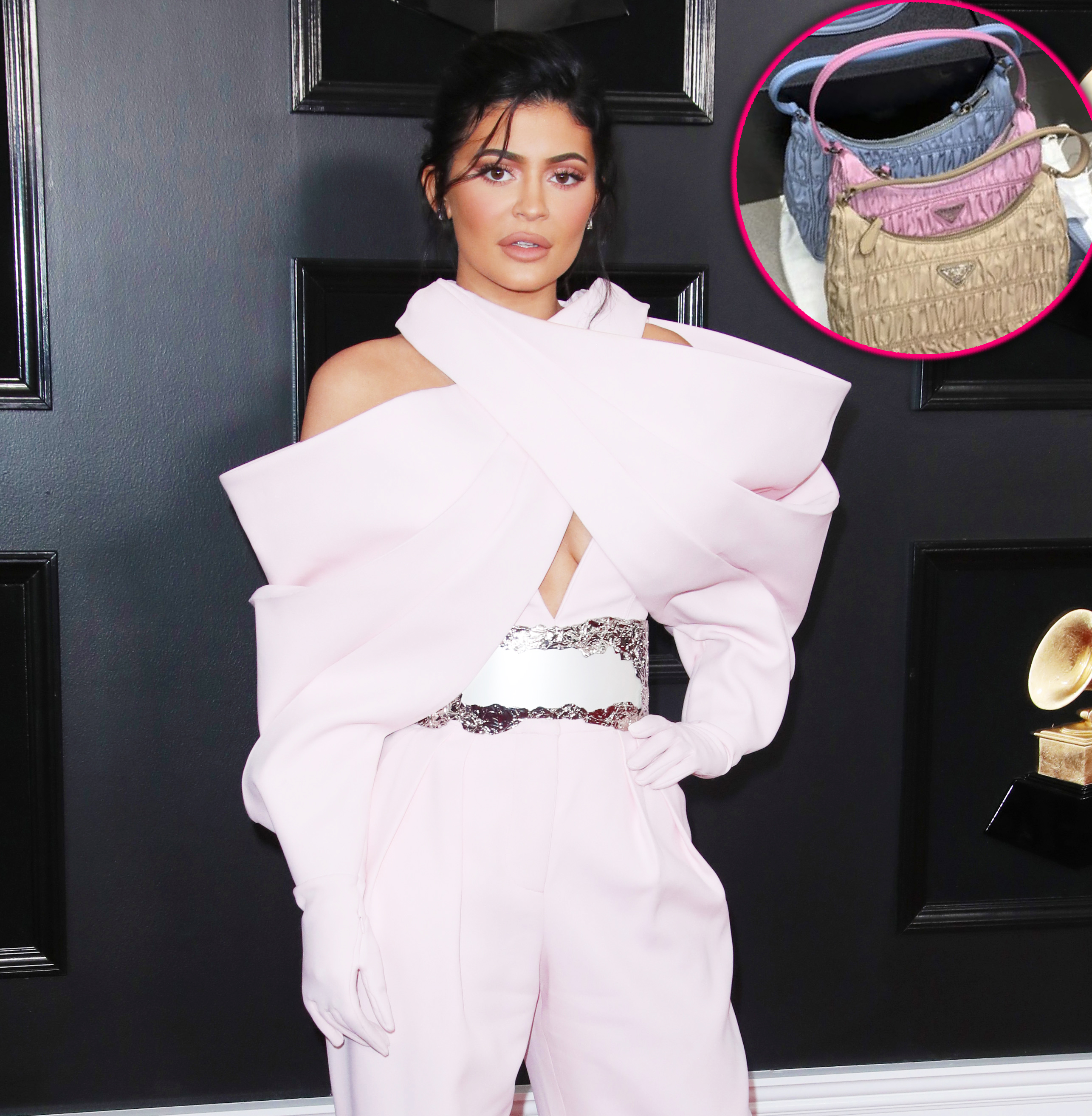 Kylie Jenner poses with $8,000 Hermes bag and $500 Prada hat after