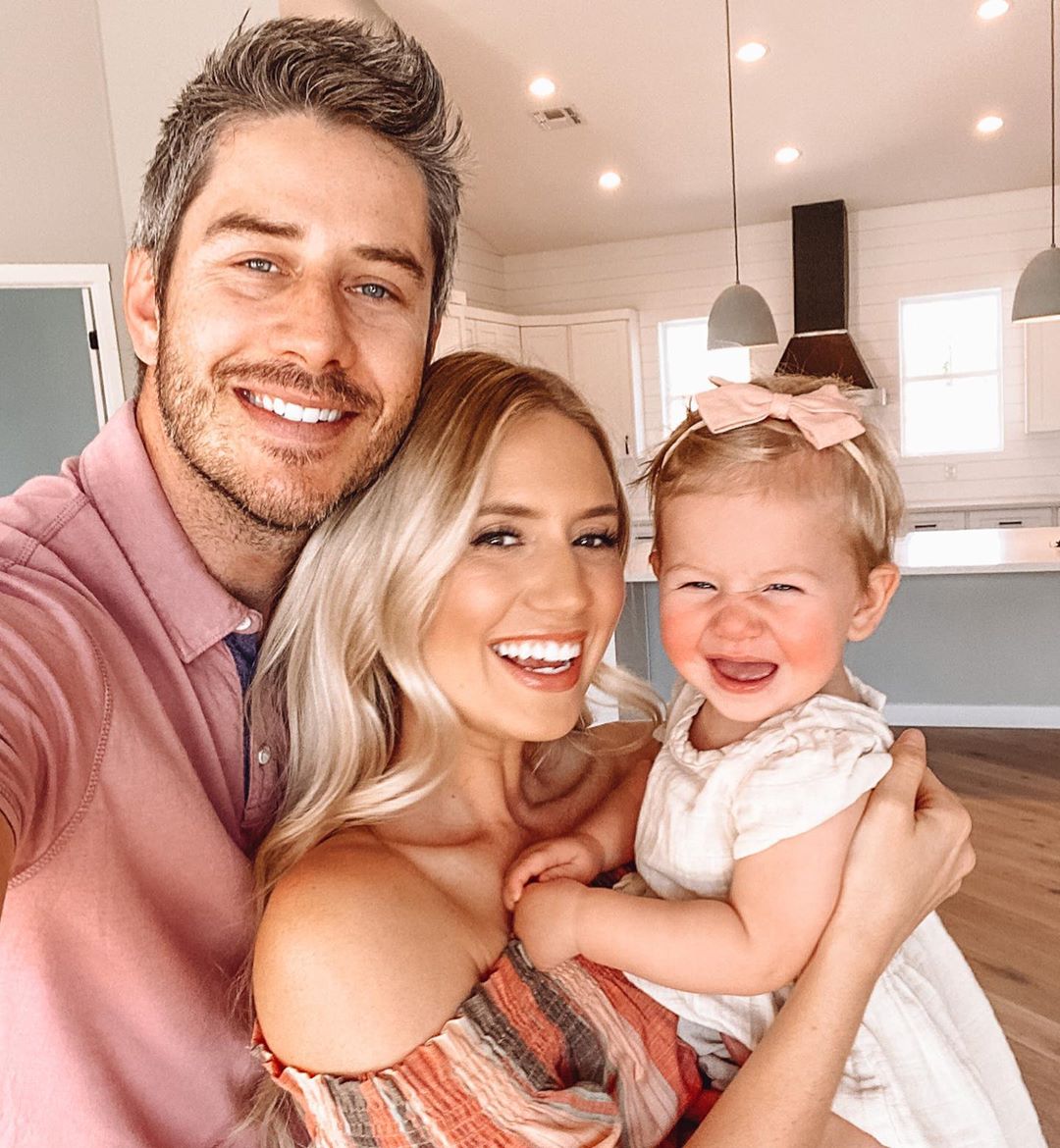 Lauren Burnham and Arie Luyendyk Jr and Daughter Alessi