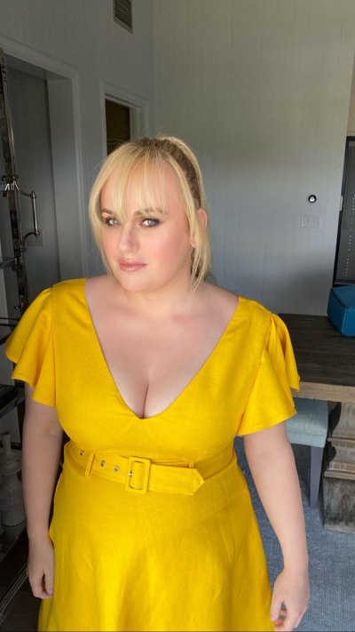 rebel-wilson-weight-loss-tiny-waist-yellow-dress