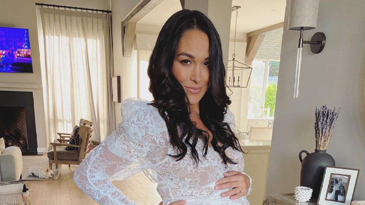 Brie Bella Is 'Up All Night' Breastfeeding Baby Boy After Giving Birth