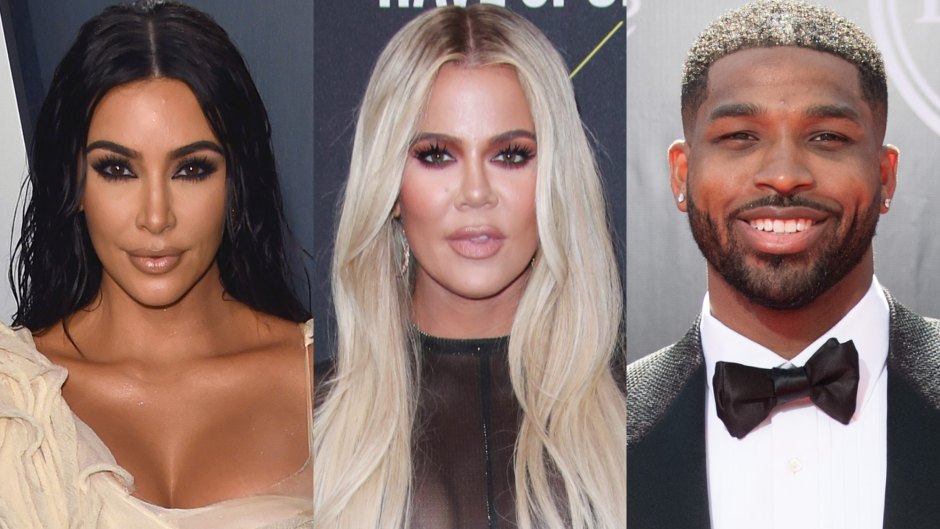 Kim Kardashian Does an Early-Morning Workout With Khloé and Tristan Thompson