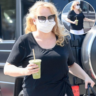 Rebel Wilson Shows Off Weight Loss While Grabbing Green Smoothie