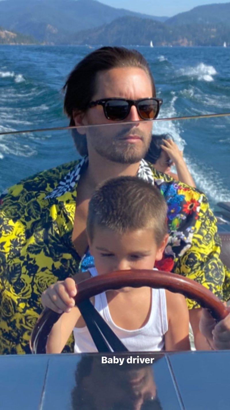 Scott and Kourtney's Boat Trip With Reign