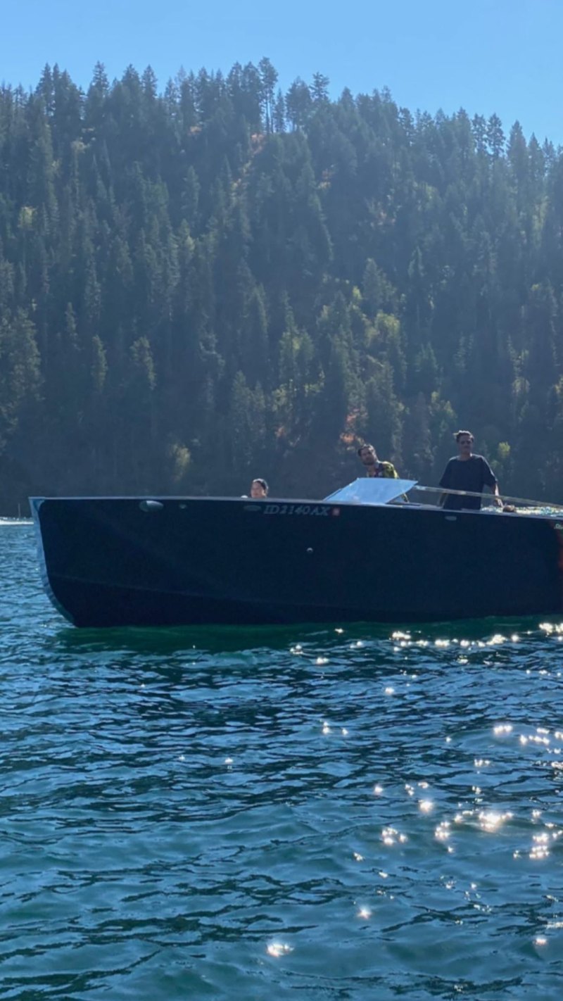 Scott and Kourtney's Boat Trip With Reign