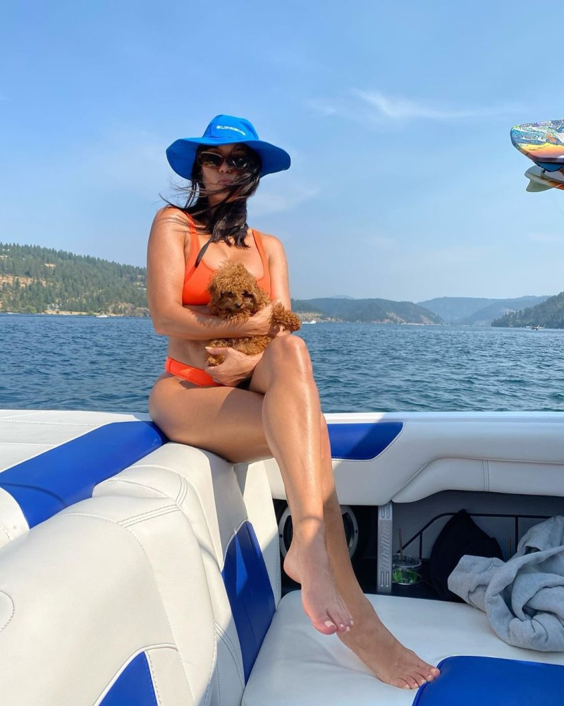 Scott and Kourtney's Boat Trip With Reign