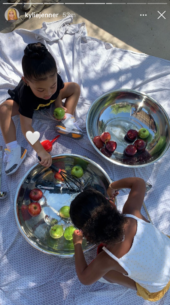 Stormi and True in Art Class