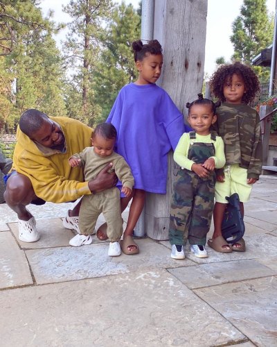 Kim Kardashian Shares Precious Photos of Her 4 Kids 