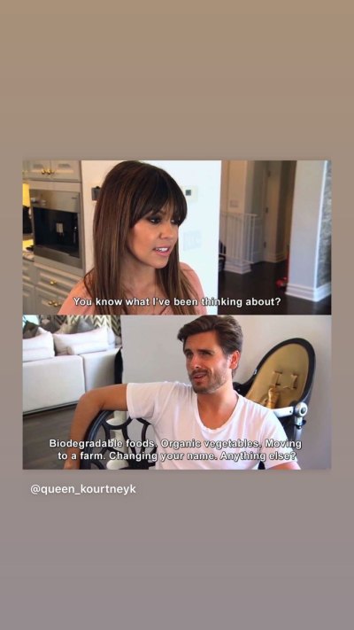 Kourtney Kardashian Teases Romance Rumors With Scott Disick By Sharing Cute Throwback 'KUWTK' Photo