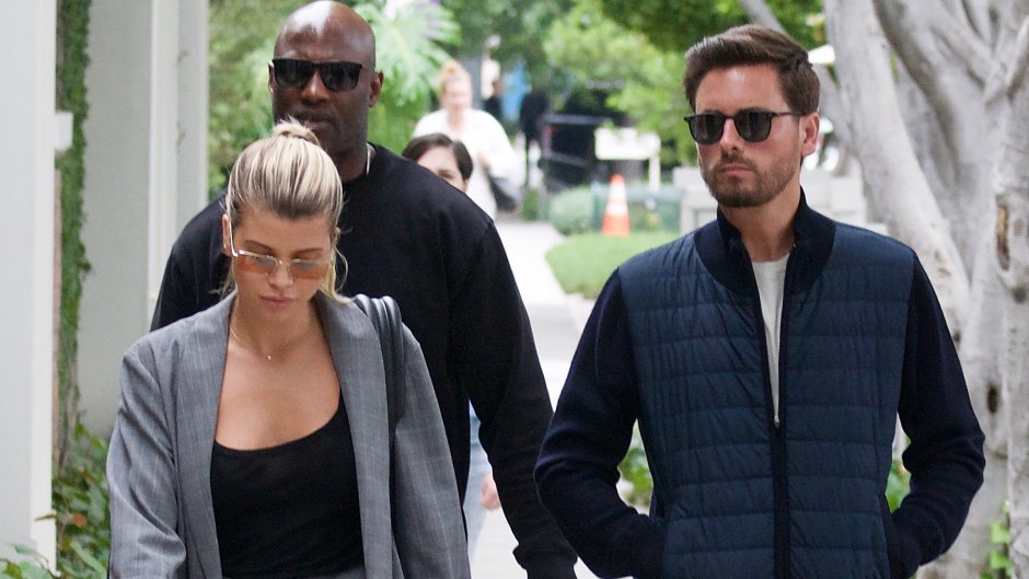 Scott Disick and Sofia Richie out and about, Los Angeles, USA - 15 May 2019